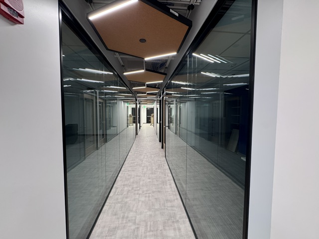 A view of the research facilities